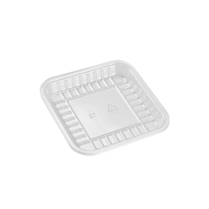 1S PET Clear Meat Tray 1000/cs