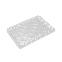 4S PET Clear Meat Tray 500/cs