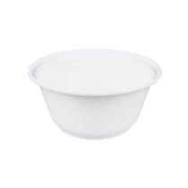 LBK 1200ml (40oz) White Plastic Bowl (Fit PG178LID) 300/cs