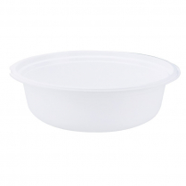 LBK 2000ml (68oz) White Plastic Bowl (Fit PG230LID) 150/cs