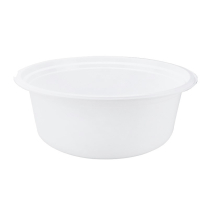 LBK 2500ml (85oz) White Plastic Bowl (Fit PG230LID) 150/cs