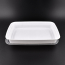 LRR 58oz (TY58) White Rectangle Container 150set/cs