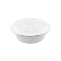 LRR 32oz (R32)  White Round Container 150set/cs