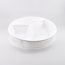 LRR 48oz 3-Comp White Round Container 150set/cs