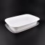 LRR 38oz (T38) White Rectangle Container 150set/cs