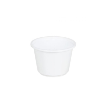 FBM 250ml (8oz) White Plastic Bowl (Fit JC95L) 1000/cs