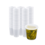 24oz Semi-Clear Plastic Container with vent Lids 250sets/cs