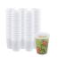 32oz Semi-Clear Plastic Container with vent Lids 250sets/cs