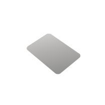 4.5x7" Foil/Paper Lid White 500/cs