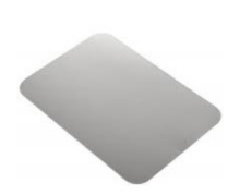 4.5x7" Foil/Paper Lid White 500/cs