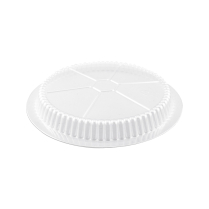 8" Clear Plastic Dome Lid for AR830 Foil Container 500/cs