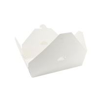 #2 54oz White Togo Food Box 8.4x6.1x2" 200/cs