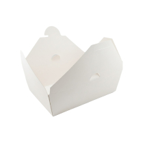 #3 66oz White Togo Food Box 7.7x5.4x2.5" 200/cs