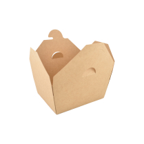 #1 26oz Kraft Togo Food Box 5.2x4.3x2.5" 450/cs