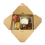 #8 48oz Kraft Togo Food Box 6.7x5.5x2.5" 300/cs