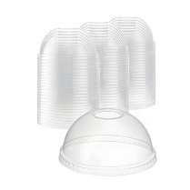 98mm Dome Lid for PETDY12-PETDY24 PET Cup 1000/cs