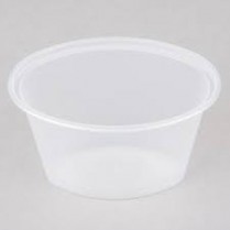 P100N Solo 1oz Clear Plastic Portion Cup 2500/cs