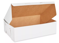 14x10x5" White Cake Box 100/pk