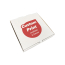 10" Pizza Box Cor. Wht/Brn 50/pk