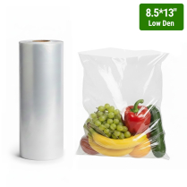 8.5x13" Low Den Produce Roll Bag 4rolls/cs