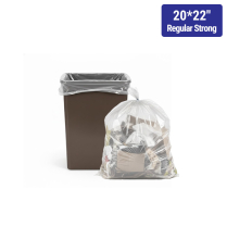 20x22" White Regular Strong Garbage Bag 500/cs