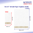 Gold Airlaid Napkin 12x16.5" 1/6 fold 50pcs/pack 15packs/cs