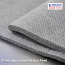 Linen feel gray napkin 16x16.5"1/8 fold 50pc/pack 10packs/cs