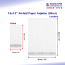 Silver Airlaid Napkin 12x16.5"1/6 fold 50pcs/pack 15packs/cs