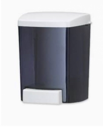 800ml Bulk Hand Soap Black Dispenser with White Lid