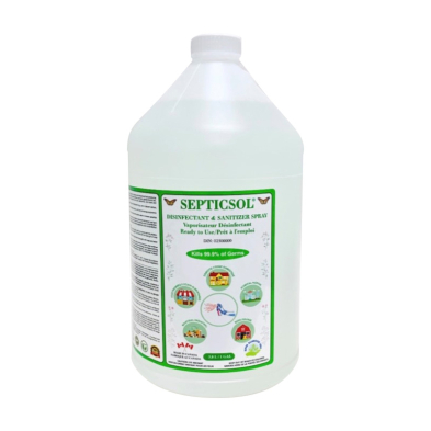 Septicsol Disinfectant & Sanitizer Hard Surface Clean Refill 3.8L/Jug