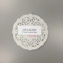 Doilie 4"  Lancaster Paper 1000/case