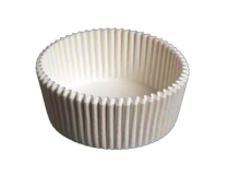 Baking Cup 4 1/2'' White 1000's/pk