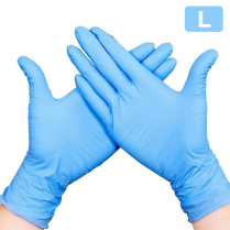 Touch FIex Blue Nitrile Glove (L) 698473 100/box