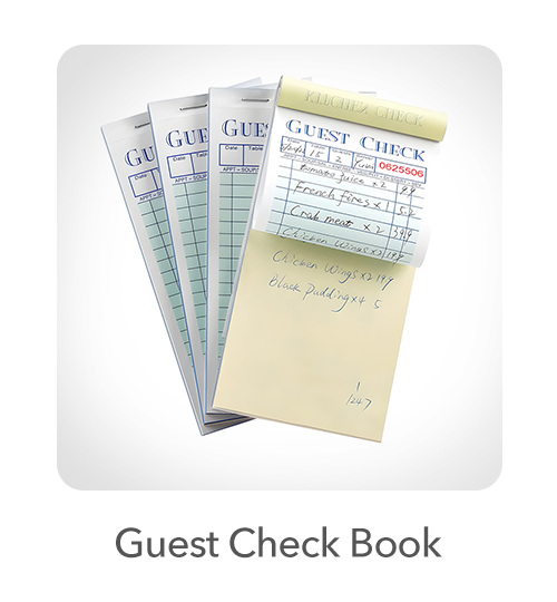 Guest Check Book