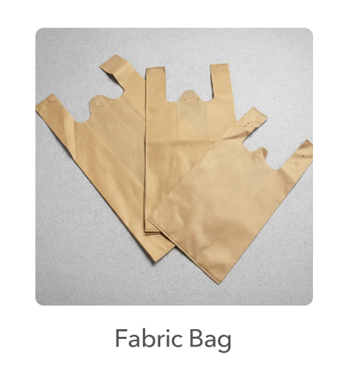 Fabric Bags: Designed for durability and reusability, our fabric bags are an excellent sustainable alternative to single-use bags. Suitable for shopping, promotional events, or everyday use, they come in various sizes and styles to suit your branding needs.