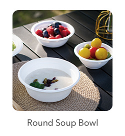 Round Soup Bowl Plastic Food Containers: Specifically crafted to handle hot liquids, these bowls are both microwave and freezer safe, providing versatility for storage and reheating.