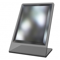 countertop mirror, optical mirror, mirror, acrylic mirror, dispensing table mirror