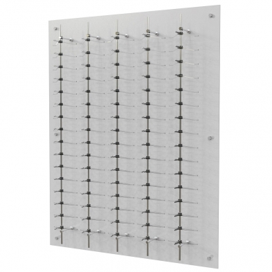 optical space design, optical frame display, wall eyewear display, acrylic wall display, acrylic frame display