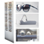 locking countertop display, locking countertop peg, locking frame display