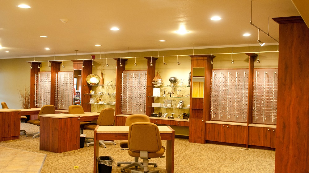 optical retail space design, optometric store design, optical store fixtures, eywear display, optical store remodel, eyewear design, doctor office design, casework, millwork