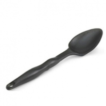 Nylon High Heat Spoon Solid 13"L 475&deg;F Black