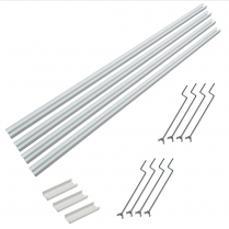 Magna Bar 48" ID Channel with 15" Inset 4/Box