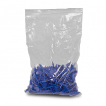 Signage Brads Beef Plastic Blue 250/Pkg