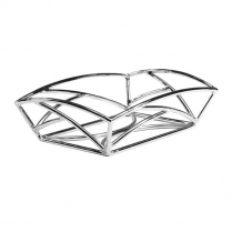 Chrome Wire Basket 9 x 8 x 2"