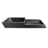 ABS Tilt Produce Tray Assembly Black