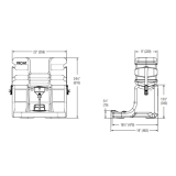Bradley Gravity Fed Eyewash Station
