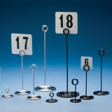 Swirl Base No. Stand 1.5"Signage Holder Black