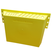 Plastic Knife Rack Yellow