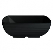 Square Milano Bowl 10.25" 2.75" D Black