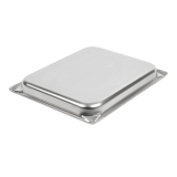 Half Size Stainless Steel Steam Pan Super ll 1.25" Deep 22G